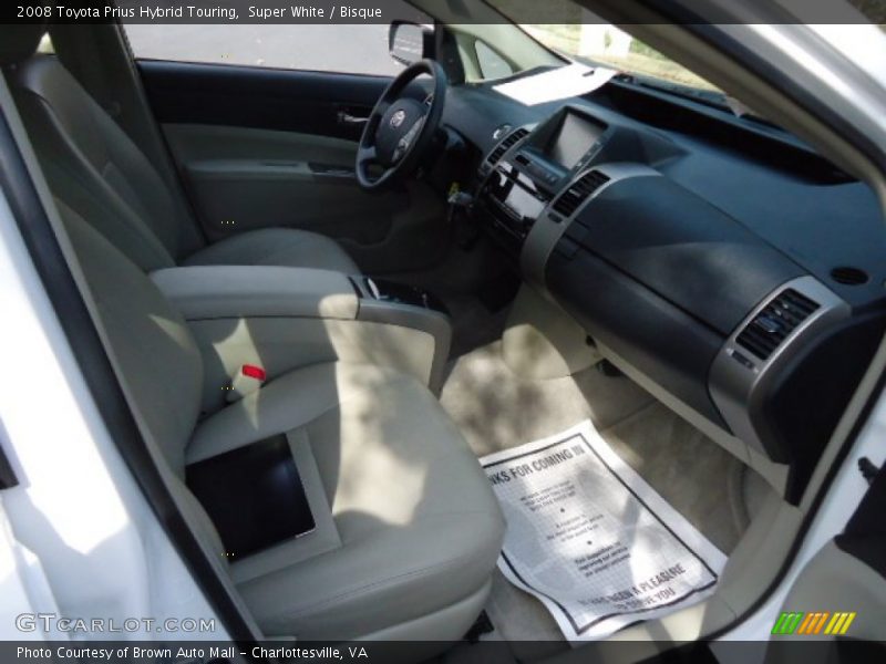 Super White / Bisque 2008 Toyota Prius Hybrid Touring