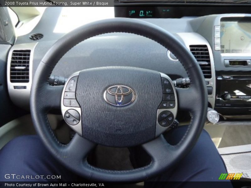 Super White / Bisque 2008 Toyota Prius Hybrid Touring