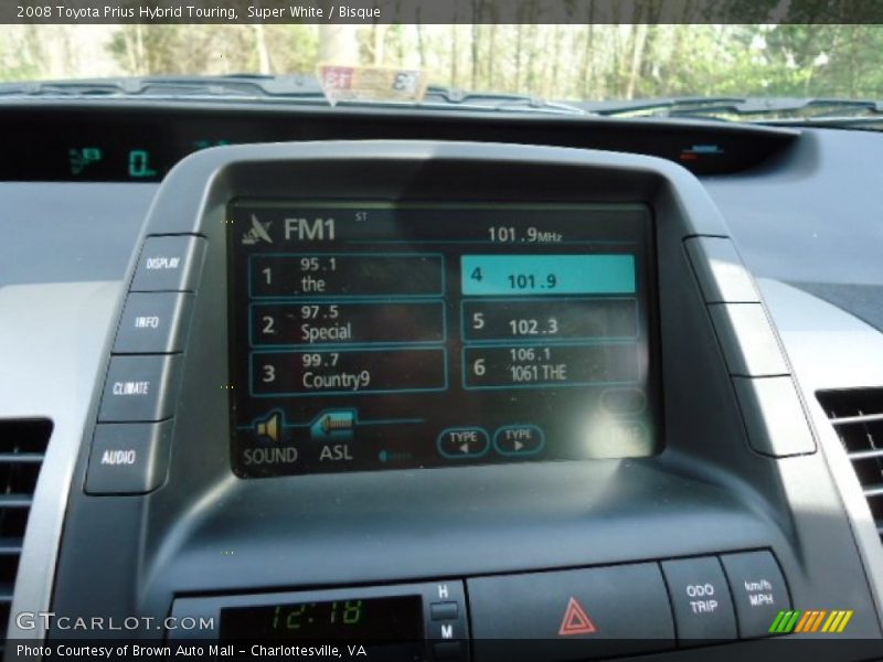 Super White / Bisque 2008 Toyota Prius Hybrid Touring