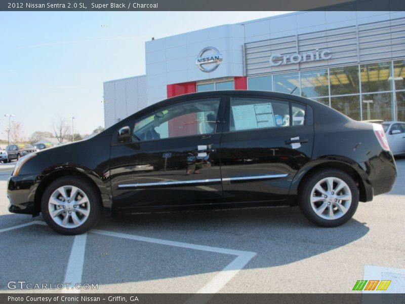 Super Black / Charcoal 2012 Nissan Sentra 2.0 SL