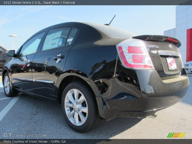 Super Black / Charcoal 2012 Nissan Sentra 2.0 SL