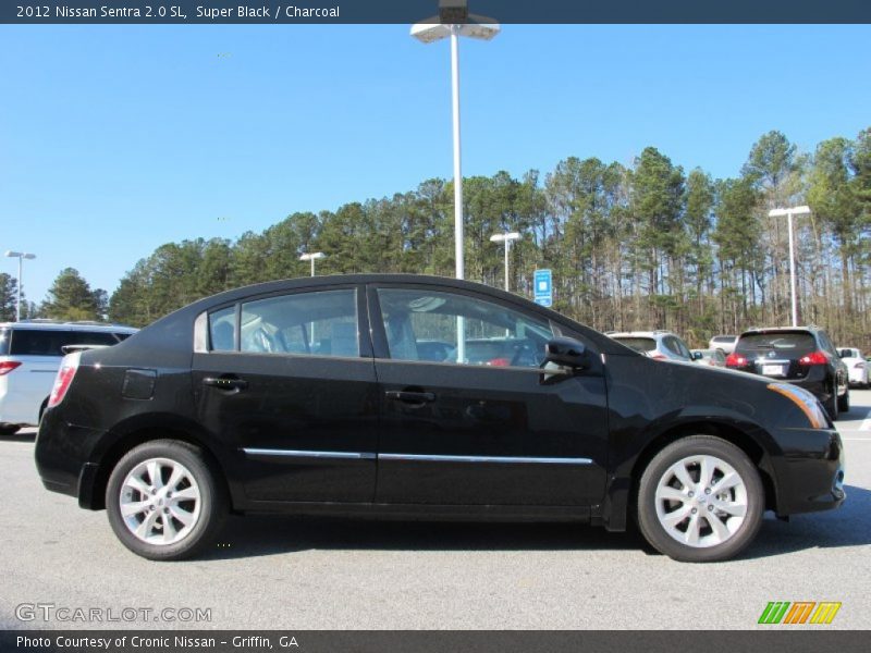 Super Black / Charcoal 2012 Nissan Sentra 2.0 SL