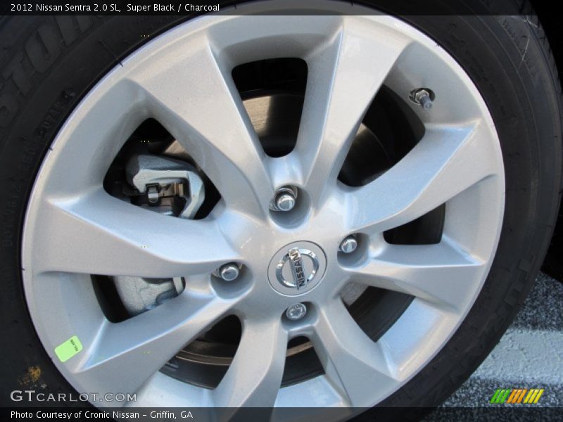 Super Black / Charcoal 2012 Nissan Sentra 2.0 SL