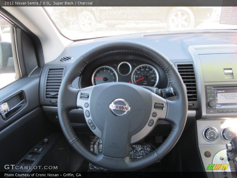 Super Black / Charcoal 2012 Nissan Sentra 2.0 SL