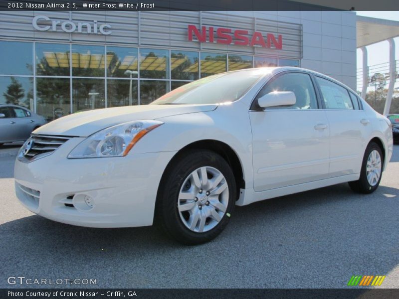 Winter Frost White / Frost 2012 Nissan Altima 2.5