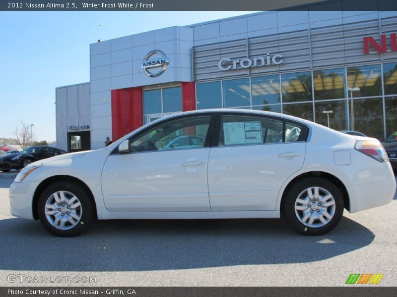 Winter Frost White / Frost 2012 Nissan Altima 2.5