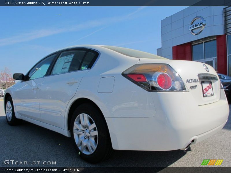 Winter Frost White / Frost 2012 Nissan Altima 2.5