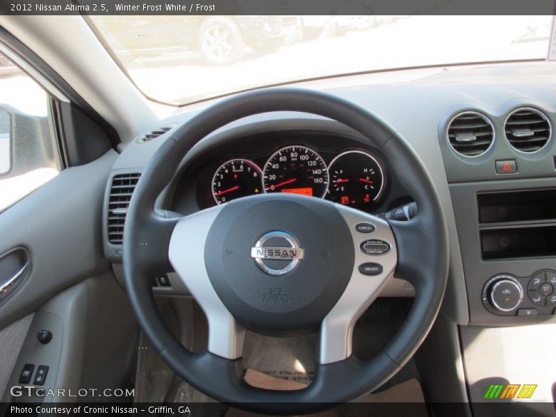 Winter Frost White / Frost 2012 Nissan Altima 2.5