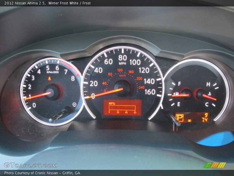 Winter Frost White / Frost 2012 Nissan Altima 2.5