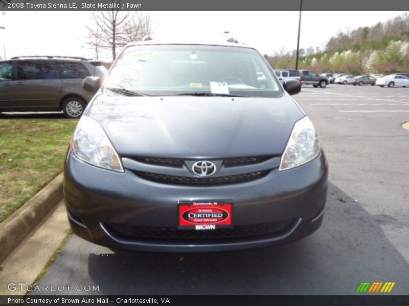 Slate Metallic / Fawn 2008 Toyota Sienna LE