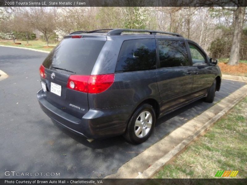 Slate Metallic / Fawn 2008 Toyota Sienna LE