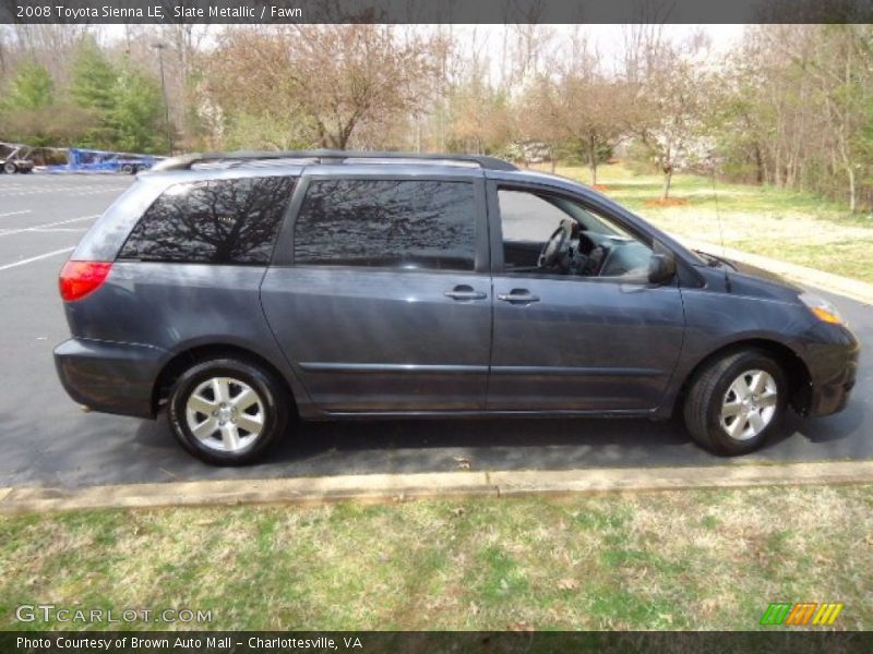 Slate Metallic / Fawn 2008 Toyota Sienna LE