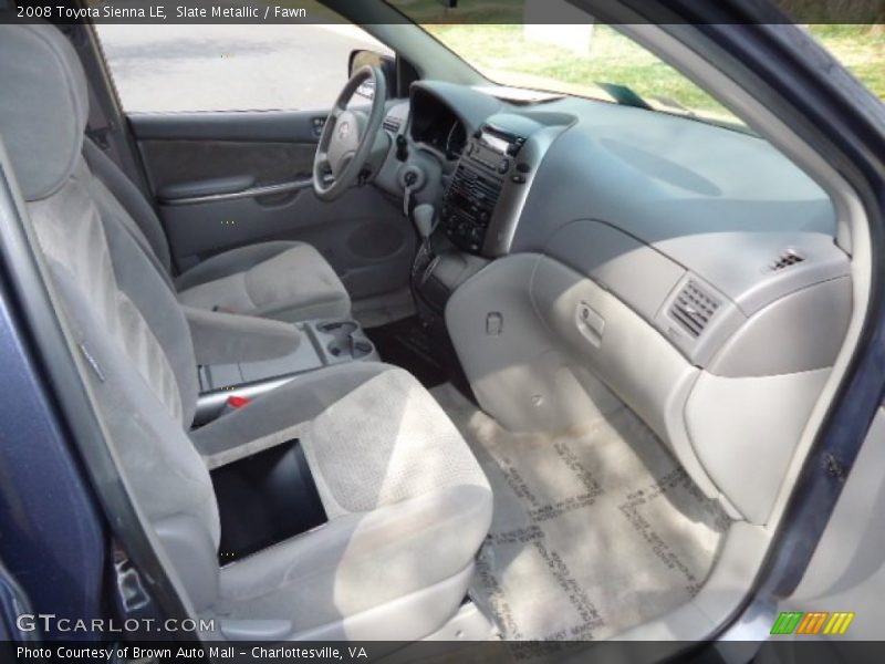 Slate Metallic / Fawn 2008 Toyota Sienna LE