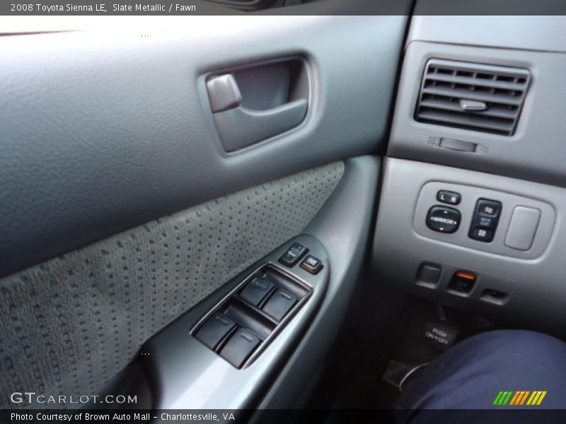 Slate Metallic / Fawn 2008 Toyota Sienna LE