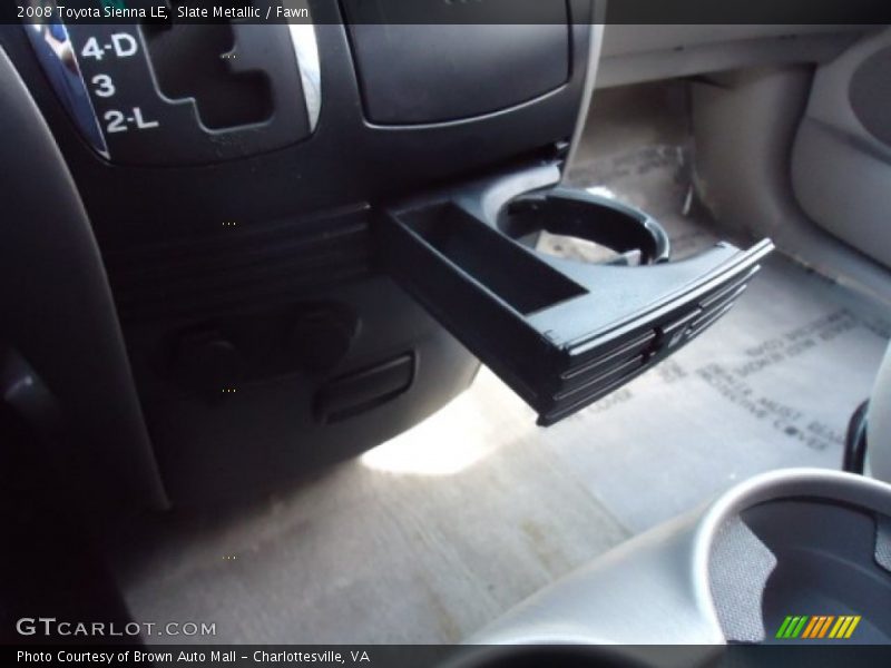 Slate Metallic / Fawn 2008 Toyota Sienna LE