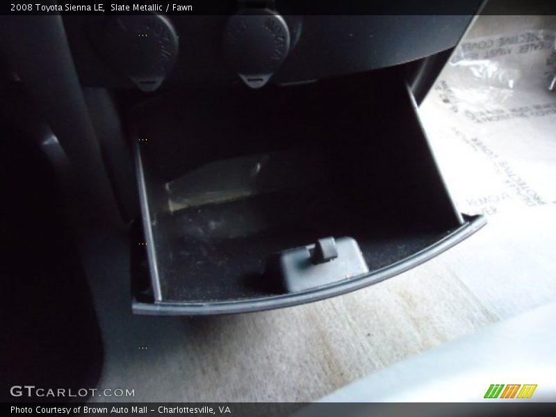 Slate Metallic / Fawn 2008 Toyota Sienna LE