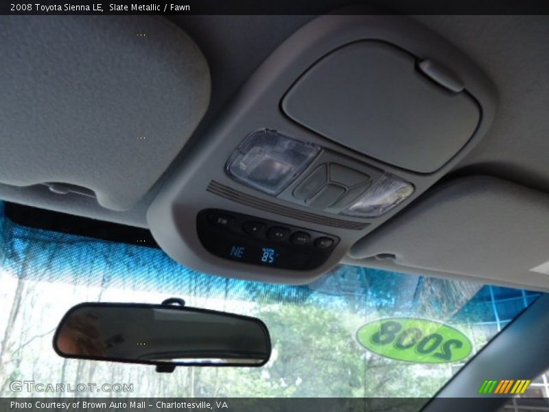 Slate Metallic / Fawn 2008 Toyota Sienna LE