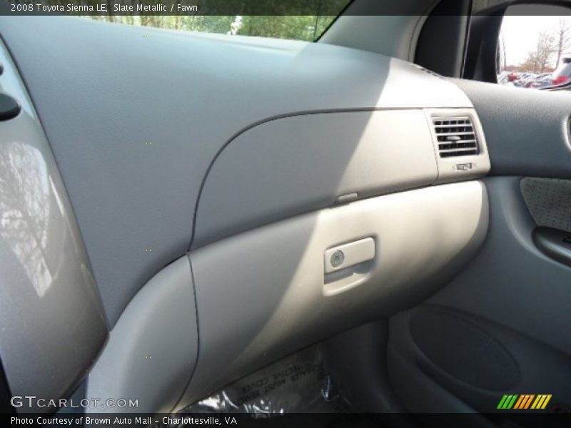 Slate Metallic / Fawn 2008 Toyota Sienna LE
