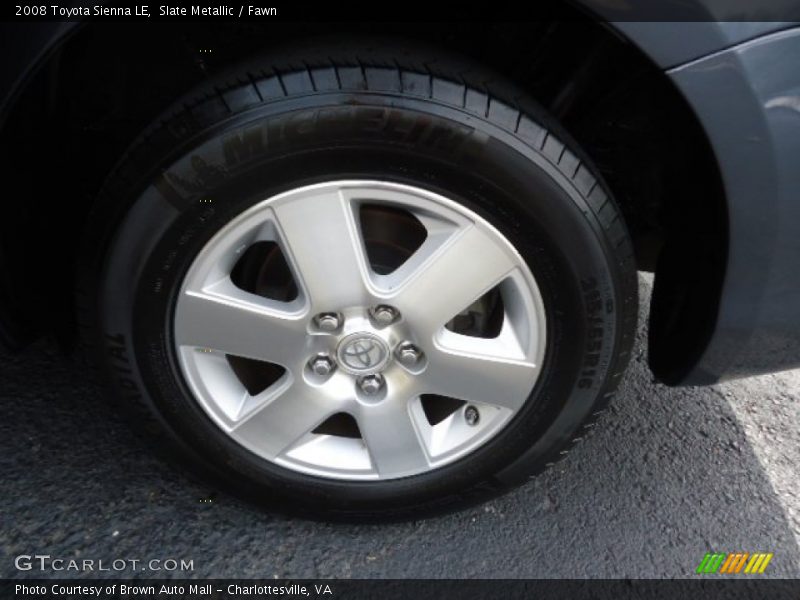 Slate Metallic / Fawn 2008 Toyota Sienna LE