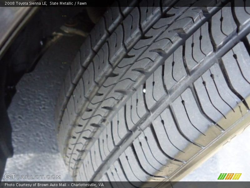 Slate Metallic / Fawn 2008 Toyota Sienna LE