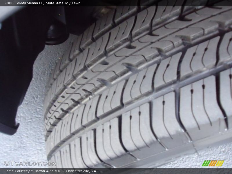 Slate Metallic / Fawn 2008 Toyota Sienna LE