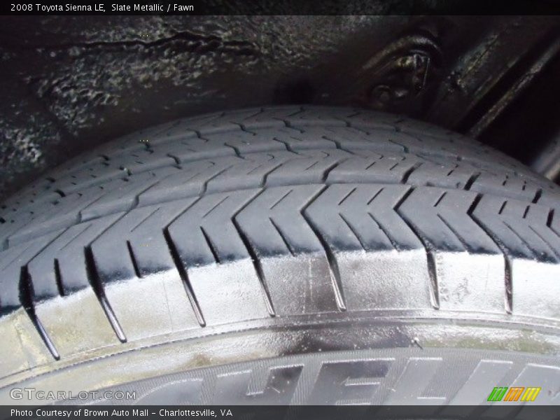 Slate Metallic / Fawn 2008 Toyota Sienna LE