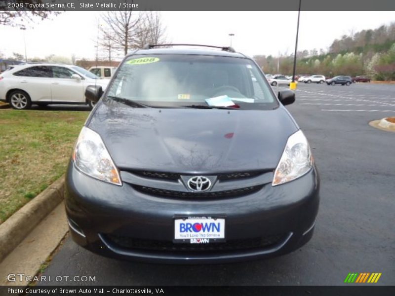 Slate Metallic / Stone 2008 Toyota Sienna CE