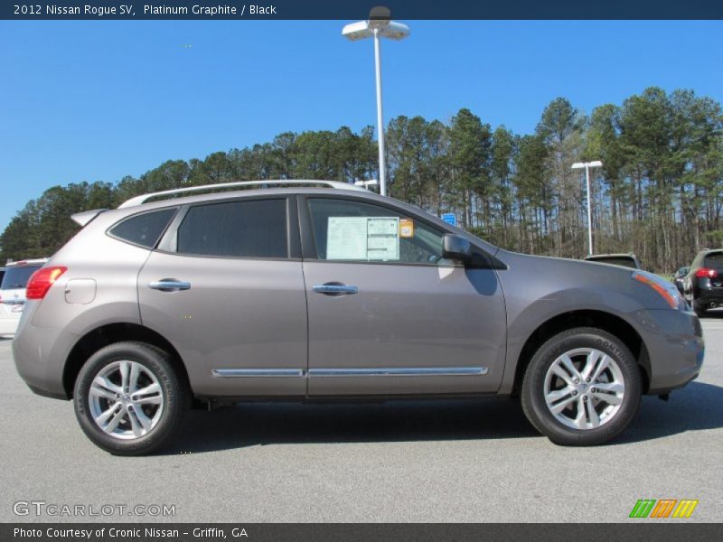 Platinum Graphite / Black 2012 Nissan Rogue SV