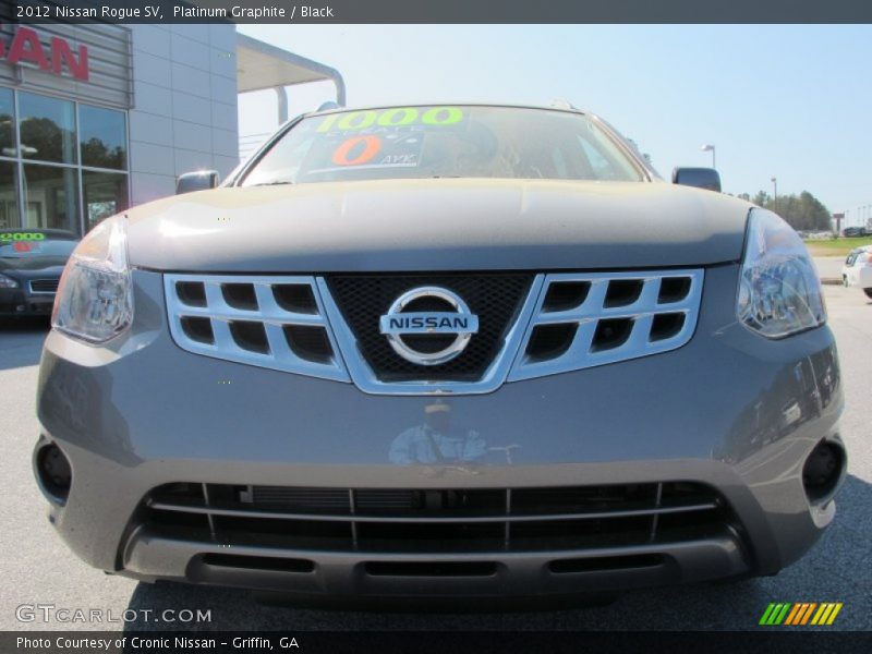 Platinum Graphite / Black 2012 Nissan Rogue SV