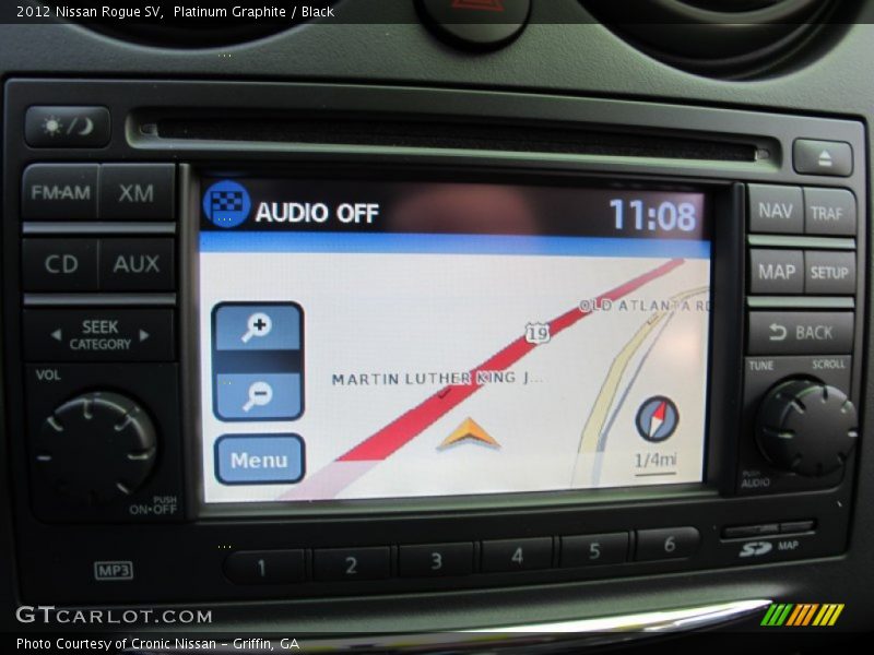 Platinum Graphite / Black 2012 Nissan Rogue SV