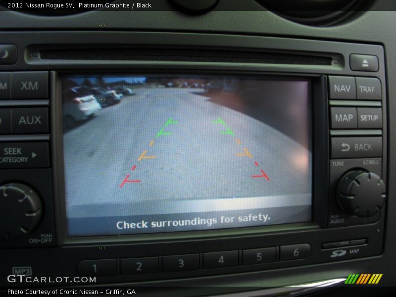 Platinum Graphite / Black 2012 Nissan Rogue SV