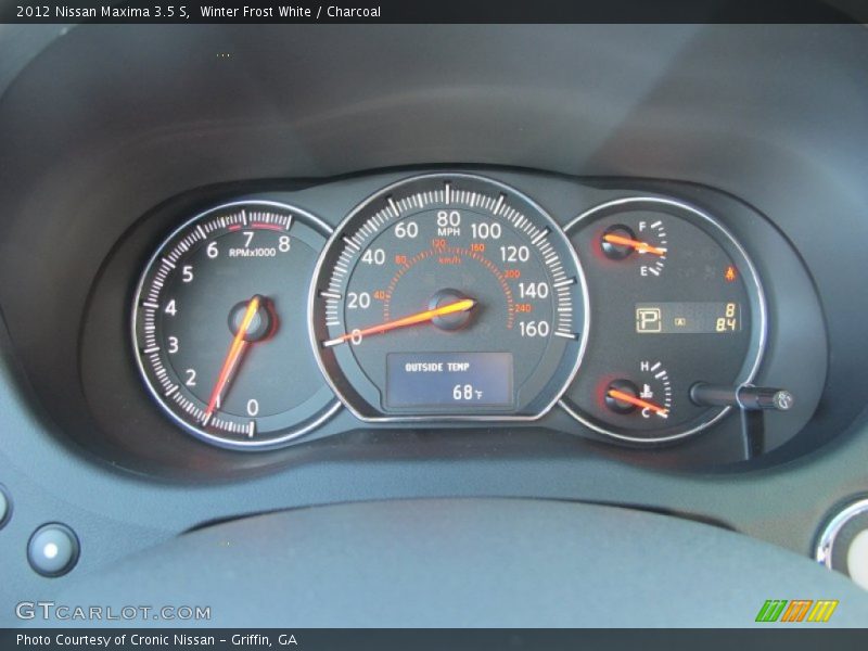  2012 Maxima 3.5 S 3.5 S Gauges