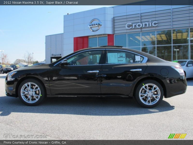 Super Black / Charcoal 2012 Nissan Maxima 3.5 SV