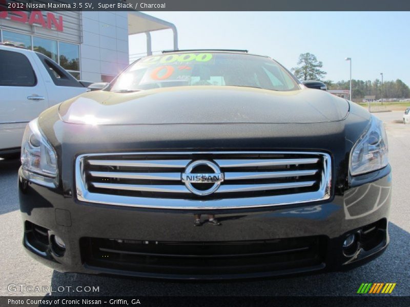 Super Black / Charcoal 2012 Nissan Maxima 3.5 SV