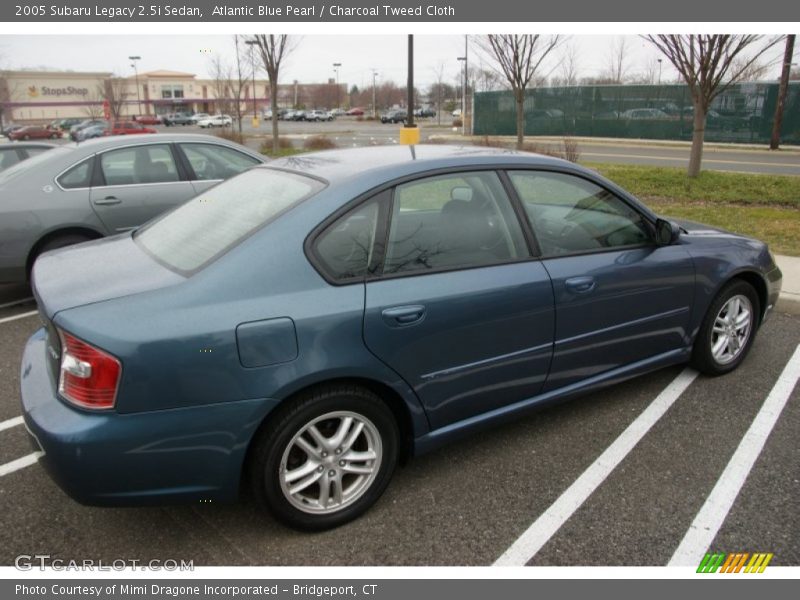 Atlantic Blue Pearl / Charcoal Tweed Cloth 2005 Subaru Legacy 2.5i Sedan