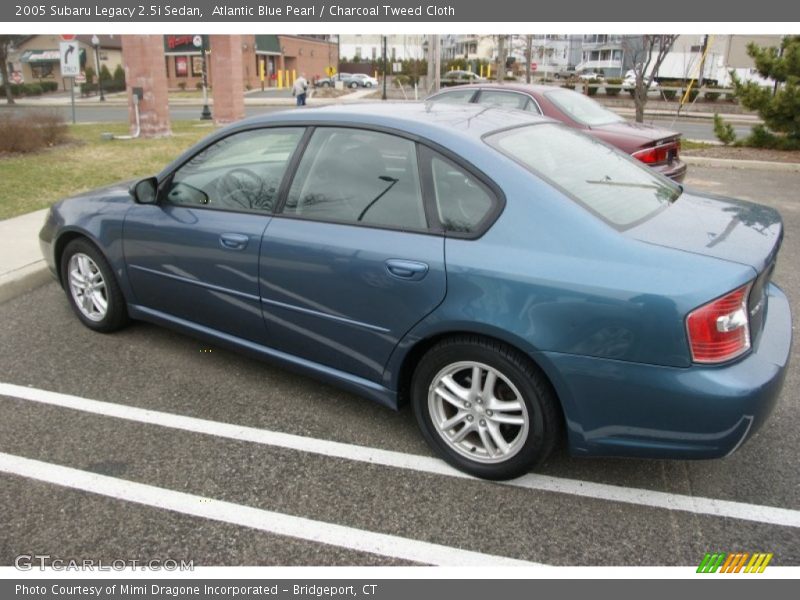 Atlantic Blue Pearl / Charcoal Tweed Cloth 2005 Subaru Legacy 2.5i Sedan
