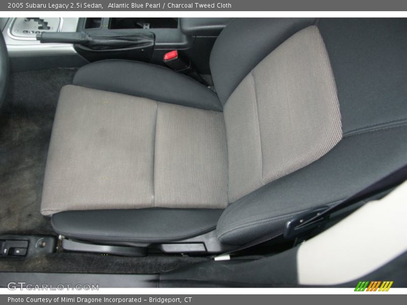 Atlantic Blue Pearl / Charcoal Tweed Cloth 2005 Subaru Legacy 2.5i Sedan