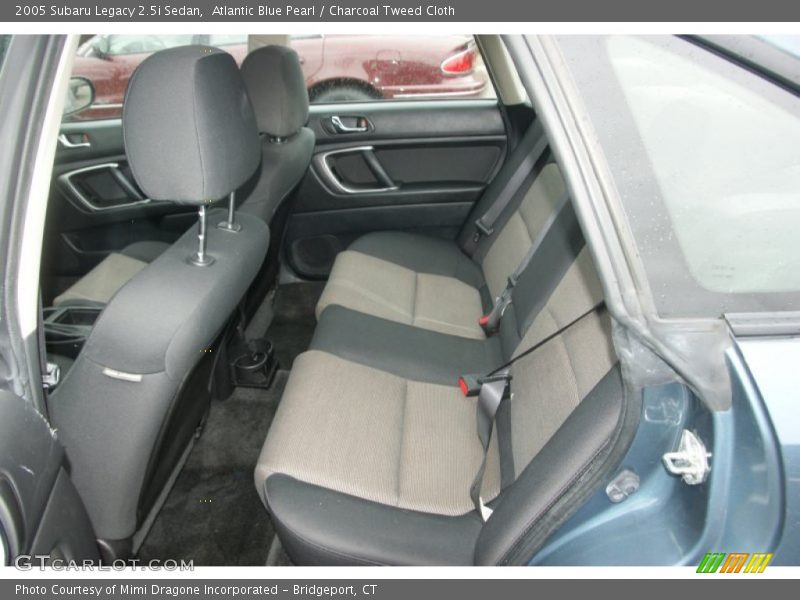 Atlantic Blue Pearl / Charcoal Tweed Cloth 2005 Subaru Legacy 2.5i Sedan