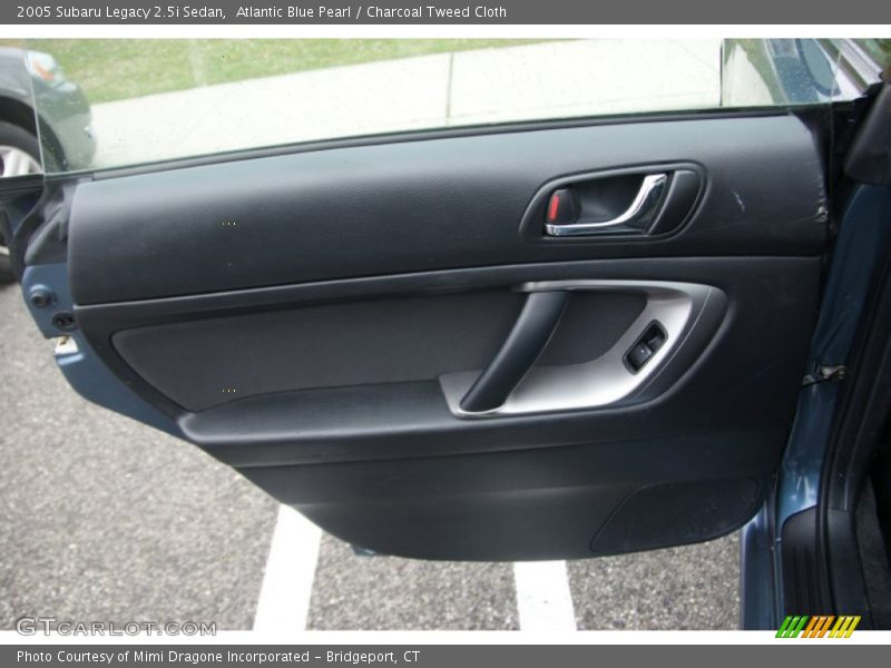Atlantic Blue Pearl / Charcoal Tweed Cloth 2005 Subaru Legacy 2.5i Sedan