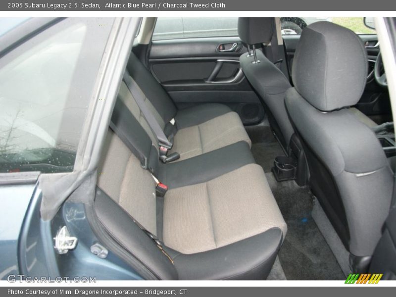 Atlantic Blue Pearl / Charcoal Tweed Cloth 2005 Subaru Legacy 2.5i Sedan