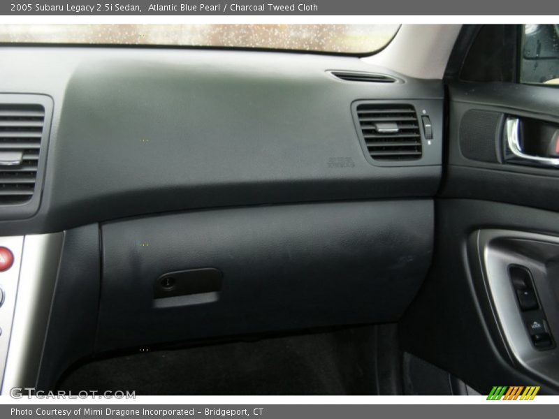 Atlantic Blue Pearl / Charcoal Tweed Cloth 2005 Subaru Legacy 2.5i Sedan