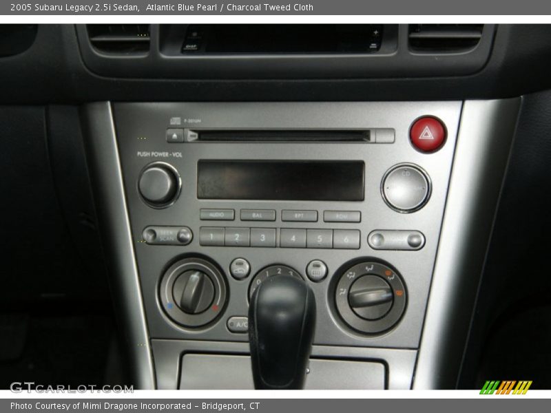 Atlantic Blue Pearl / Charcoal Tweed Cloth 2005 Subaru Legacy 2.5i Sedan