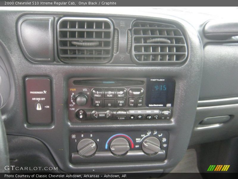 Onyx Black / Graphite 2000 Chevrolet S10 Xtreme Regular Cab