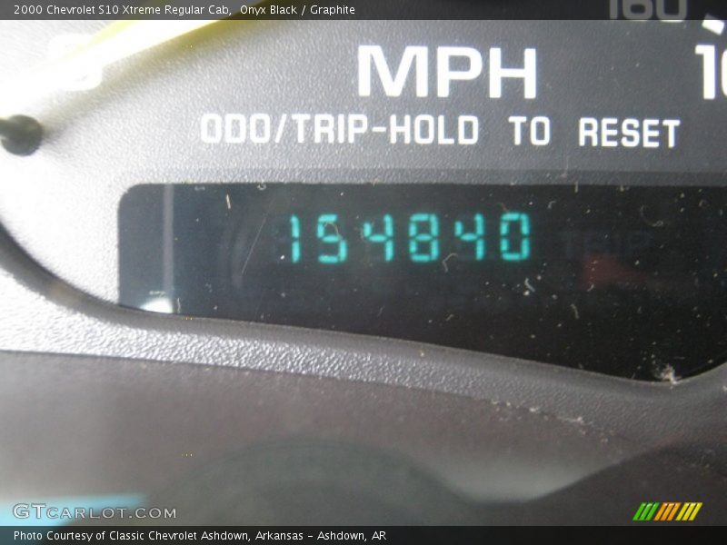 Onyx Black / Graphite 2000 Chevrolet S10 Xtreme Regular Cab