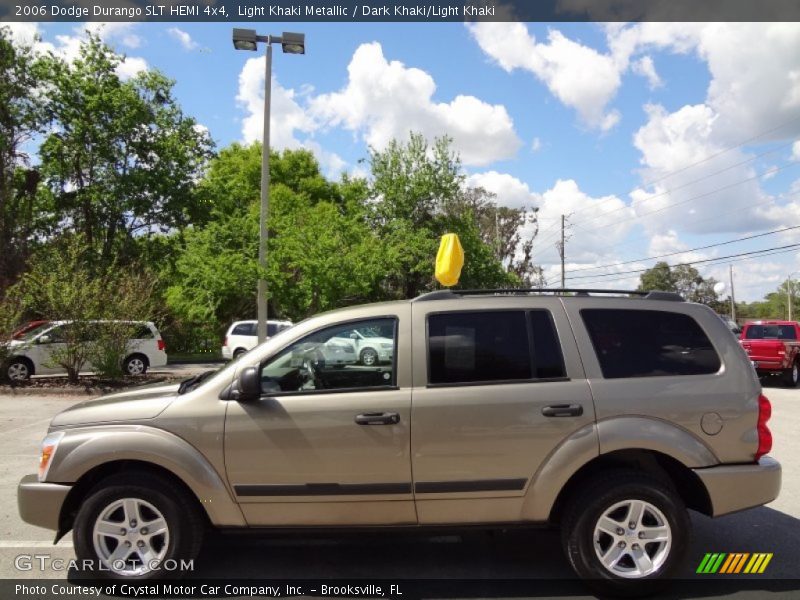 Light Khaki Metallic / Dark Khaki/Light Khaki 2006 Dodge Durango SLT HEMI 4x4