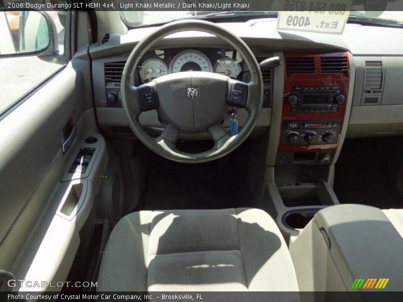 Light Khaki Metallic / Dark Khaki/Light Khaki 2006 Dodge Durango SLT HEMI 4x4
