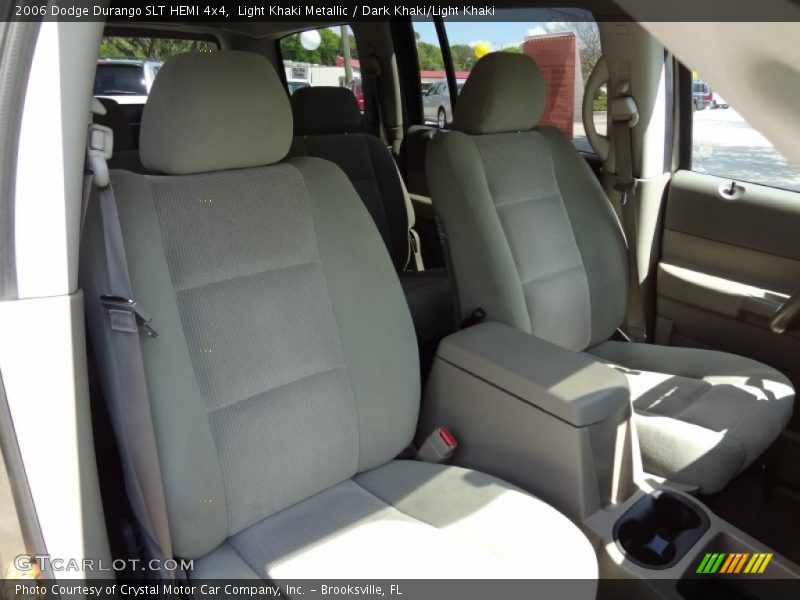 Light Khaki Metallic / Dark Khaki/Light Khaki 2006 Dodge Durango SLT HEMI 4x4