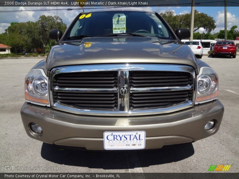 Light Khaki Metallic / Dark Khaki/Light Khaki 2006 Dodge Durango SLT HEMI 4x4