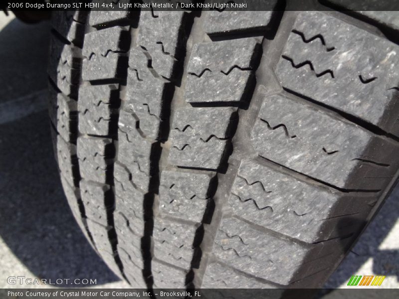 Light Khaki Metallic / Dark Khaki/Light Khaki 2006 Dodge Durango SLT HEMI 4x4