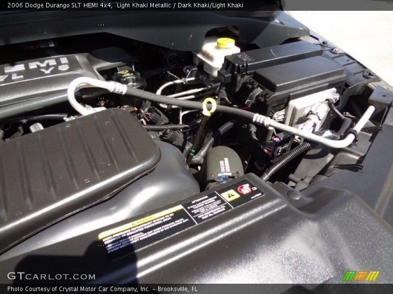 Light Khaki Metallic / Dark Khaki/Light Khaki 2006 Dodge Durango SLT HEMI 4x4